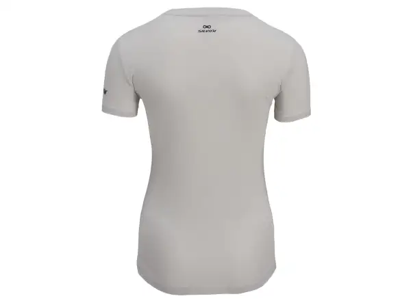 Silvini Pelori women's shirt short sleeve Cloud/Charcoal