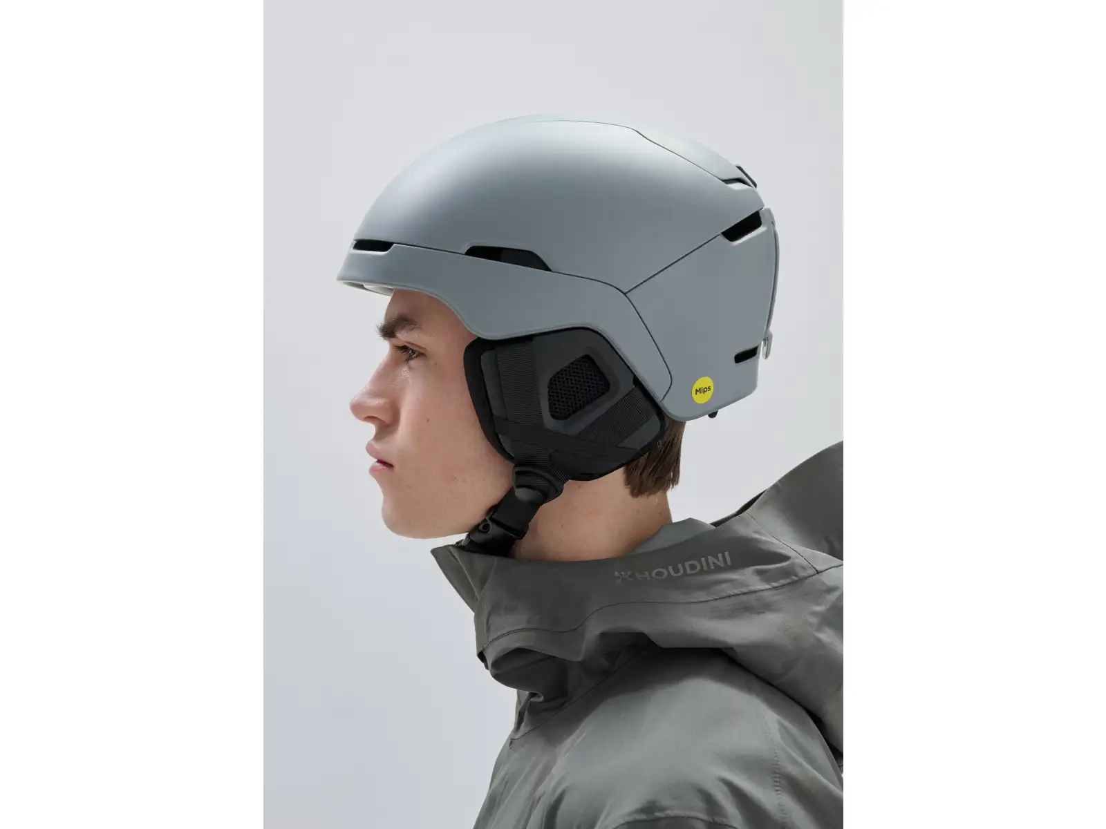 POC Obex MIPS ski helmet Granite Grey Matt