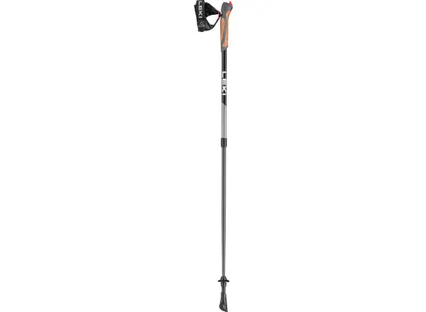 Leki Spin trekking poles Black/Silver/White size 100-130 cm