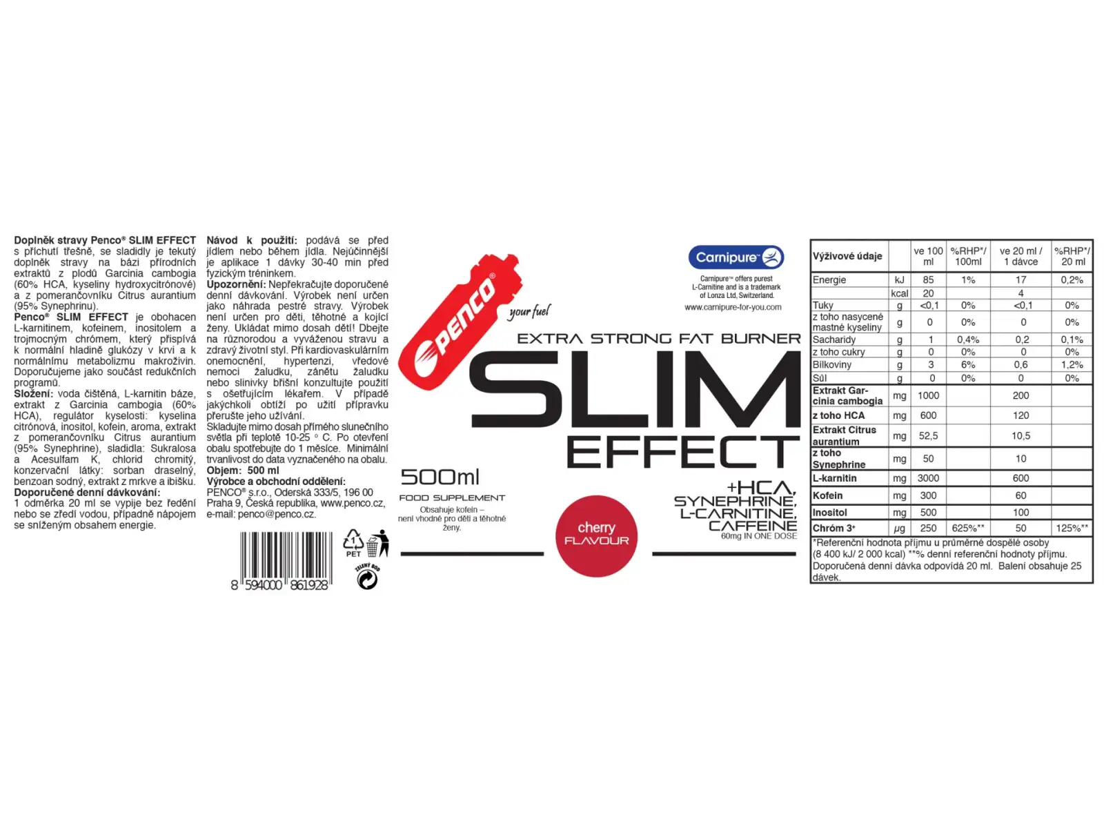 Penco Slim Effect 500ml