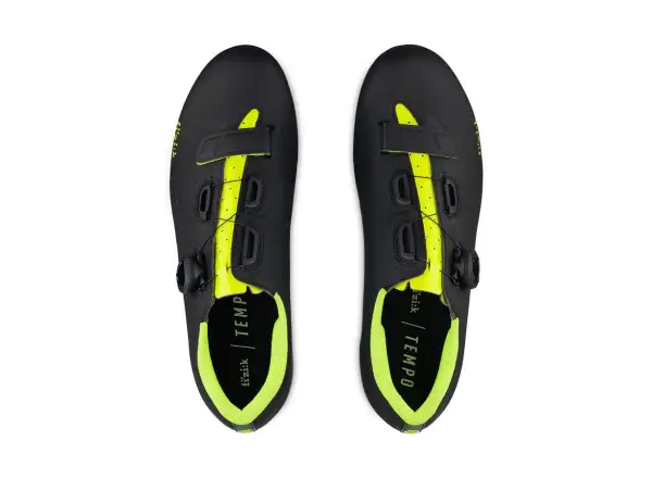 Fizik Overcurve R5 road men's cycling shoes black/yellow fluo