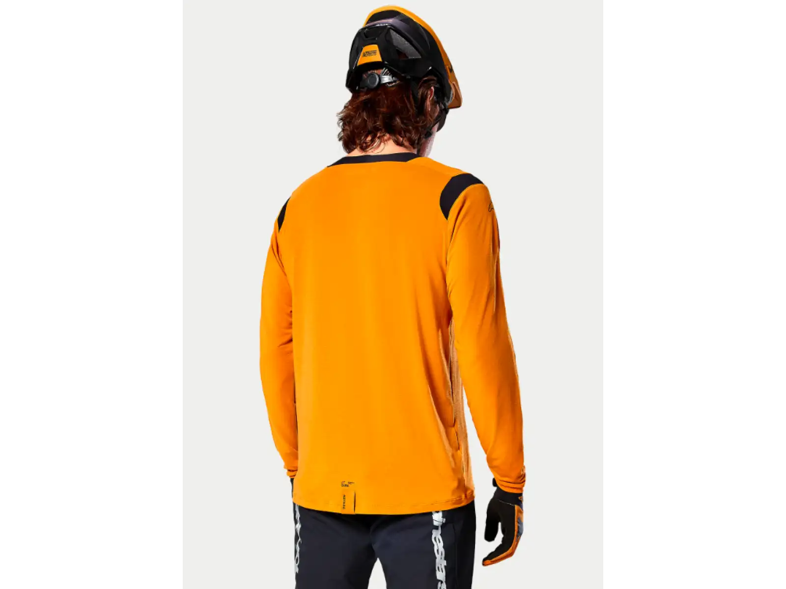 Alpinestars A-Dura Dri Wool men's jersey long sleeve Dark Gold