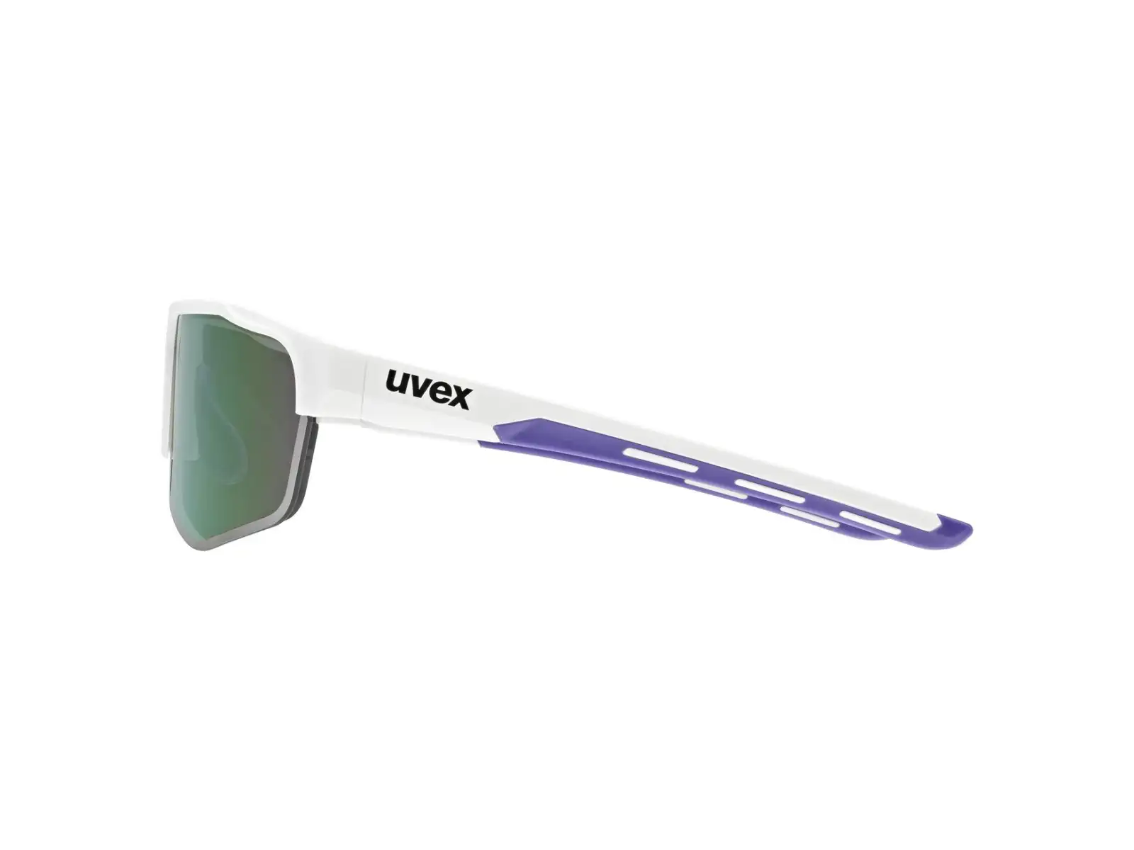 Uvex Axos Set glasses White Matt/Mirror Purple