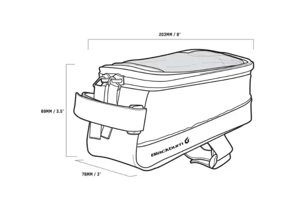 Blackburn Local Plus Top Tube bag