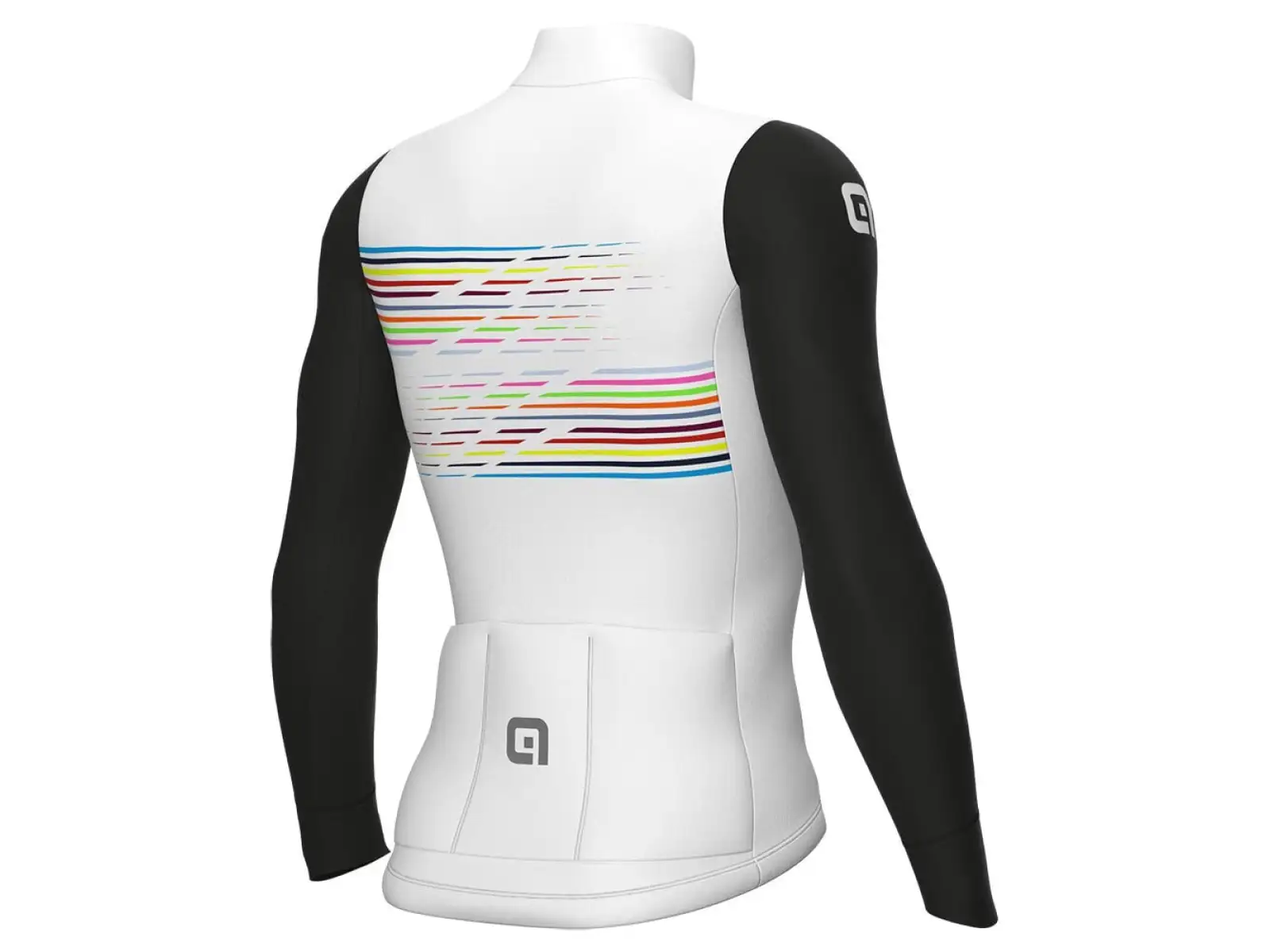 Alé PR-S Logo men's insulated long sleeve jersey Bianco/White