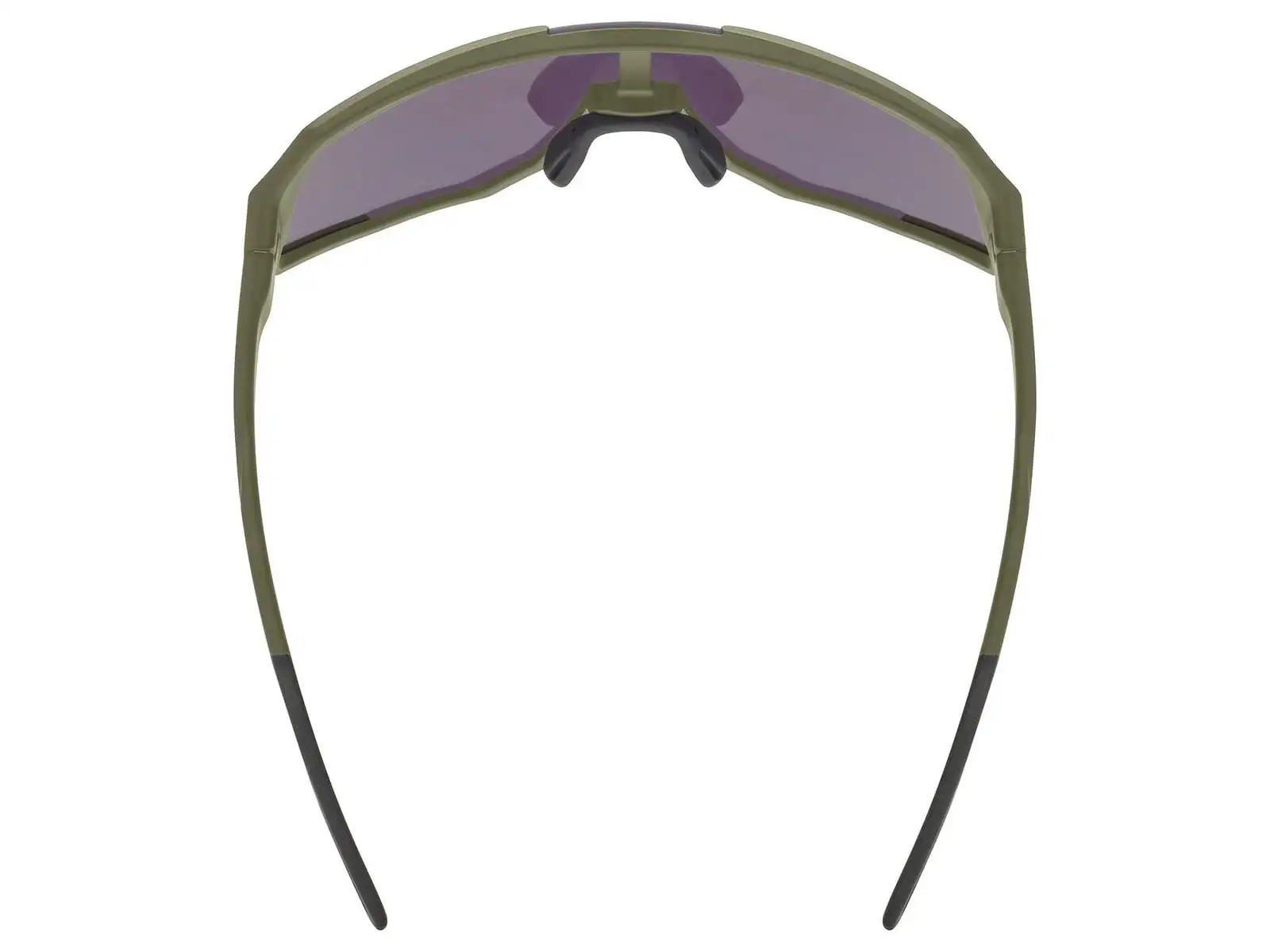 Uvex Sequenze CV sunglasses Olive Matt/Mirror Yellow