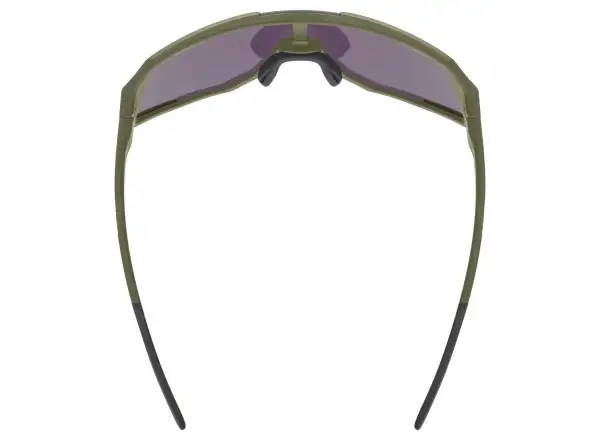 Uvex Sequenze CV sunglasses Olive Matt/Mirror Yellow