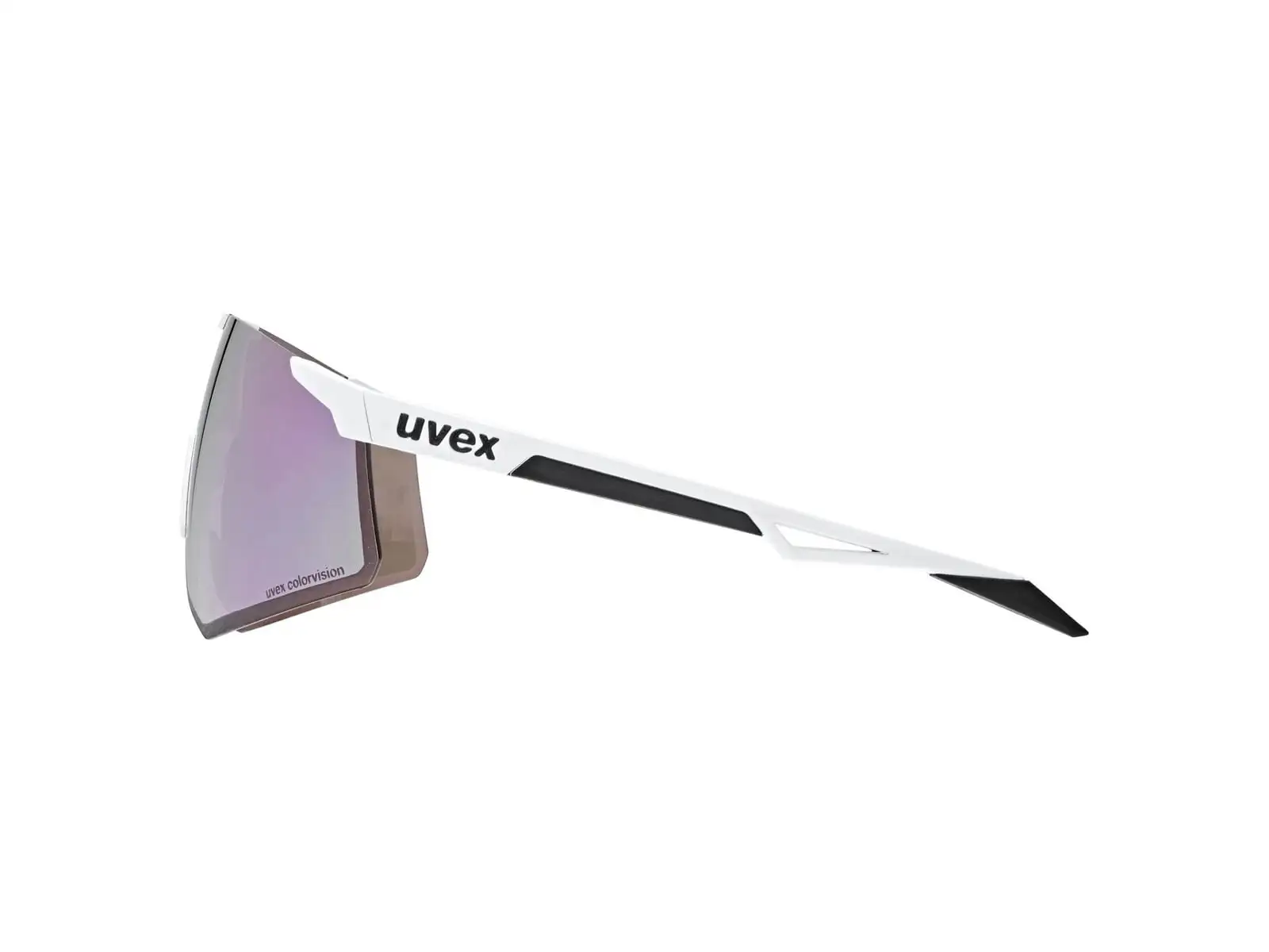 Uvex Pace Perform CV glasses White Matt/Mir. Lav