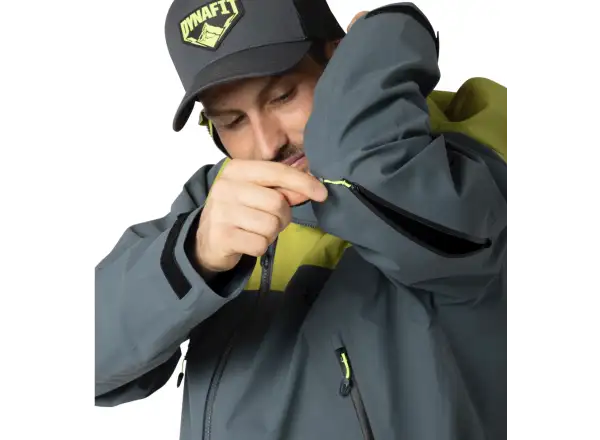 Dynafit Ridge Gore-Tex men's jacket Golden Lime