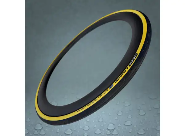 Challenge 4 Stagioni TLR 28" road tire kevlar black/tan