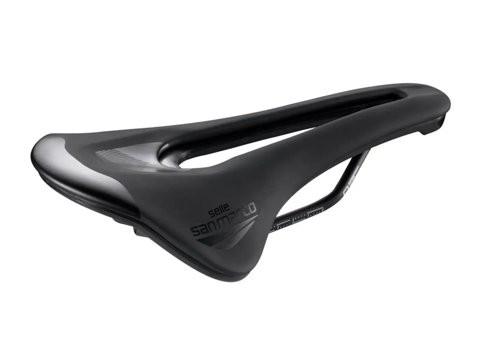 Selle San Marco Shortfit 2.0 Open-Fit Dynamic Wide saddle black