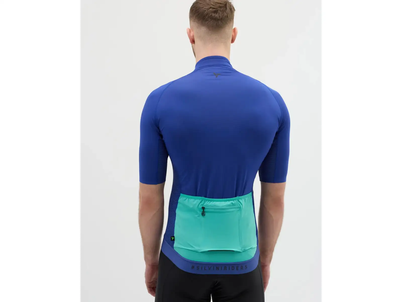 Silvini Mazzano men's jersey short sleeve Blue/Ocean