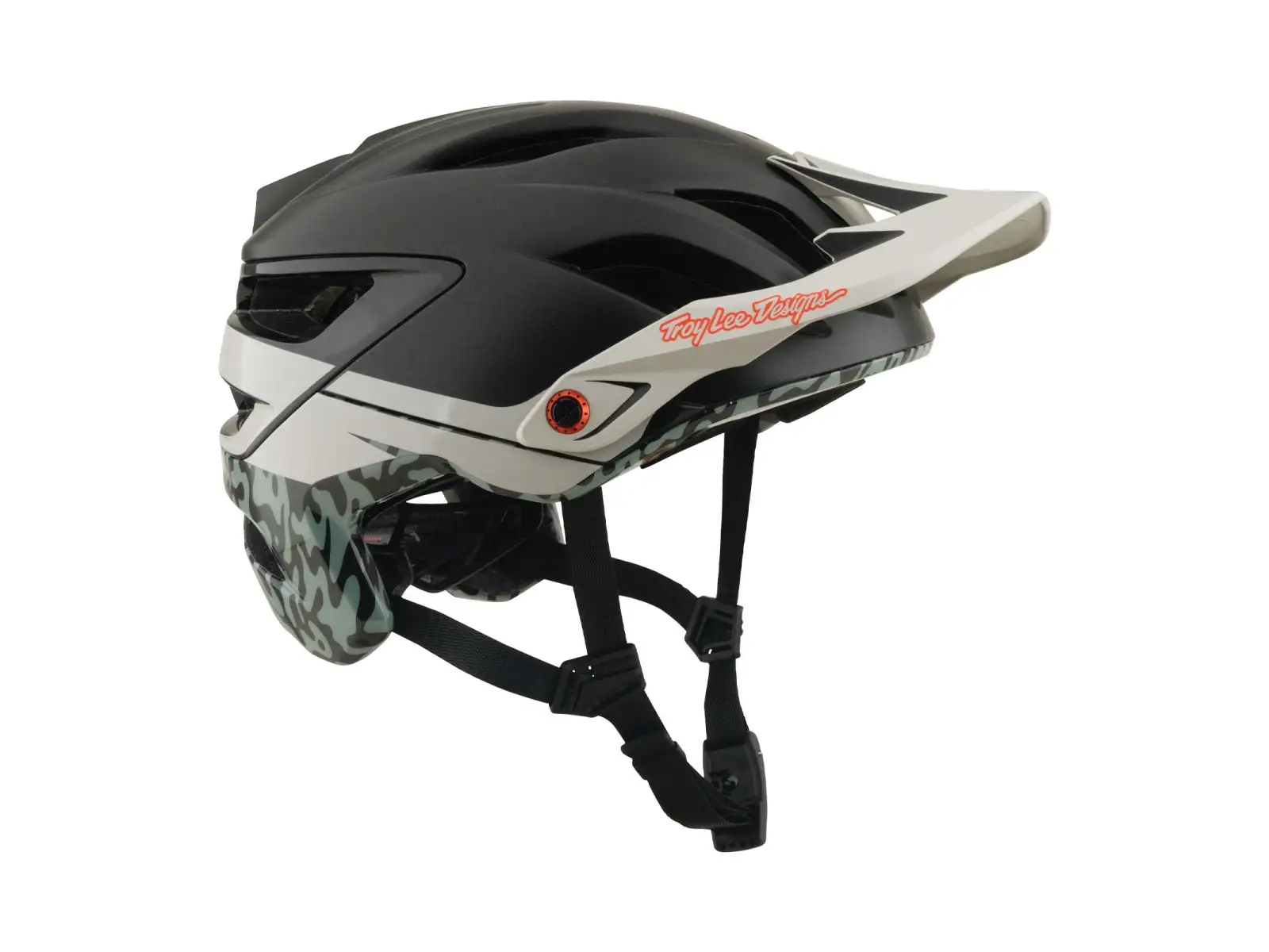 Troy Lee Designs A3 MIPS helmet Halo Charcoal/Pumice