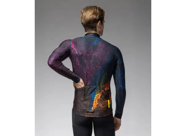 Alé Pragma men's insulated jersey long sleeve Zanzibar