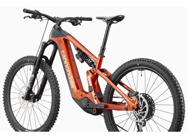Cannondale Moterra Carbon LT 1 full-suspension e-bike Fire Orange (FOR)