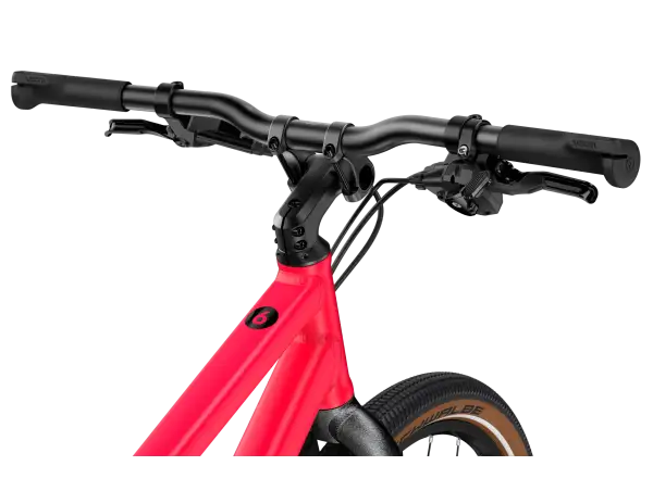 Woom 6 EXPLORE kids bike neon pink