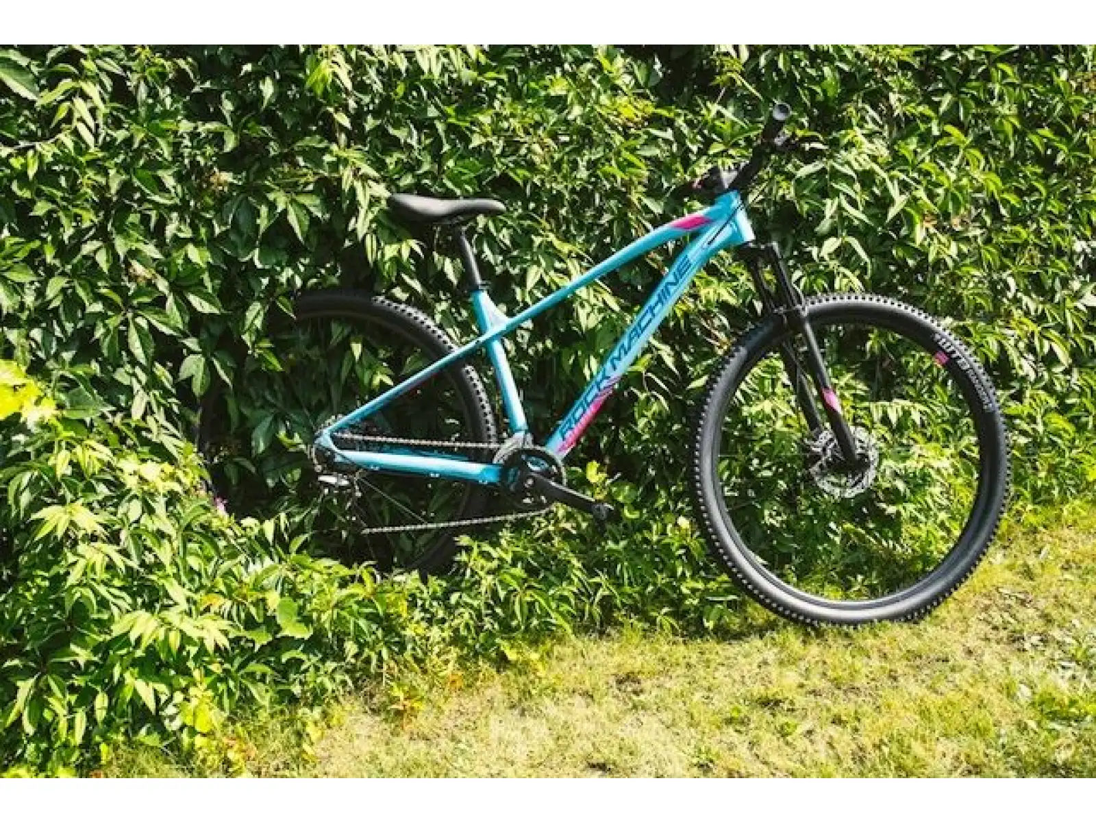 Rock Machine Catherine 10-29 neon cyan/petrol/pink mountain bike