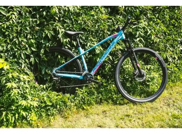 Rock Machine Catherine 10-29 neon cyan/petrol/pink mountain bike