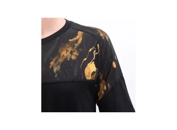 Sensor Merino Impress men's T-shirt short sleeve black/Cosmos