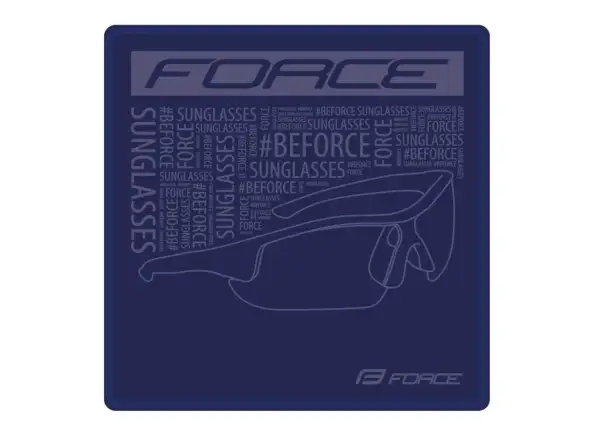 Force cleaning cloth for glasses Blue