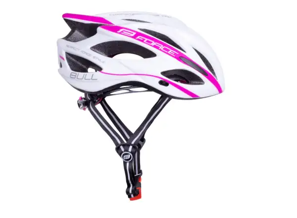 Force Bull helmet white/pink