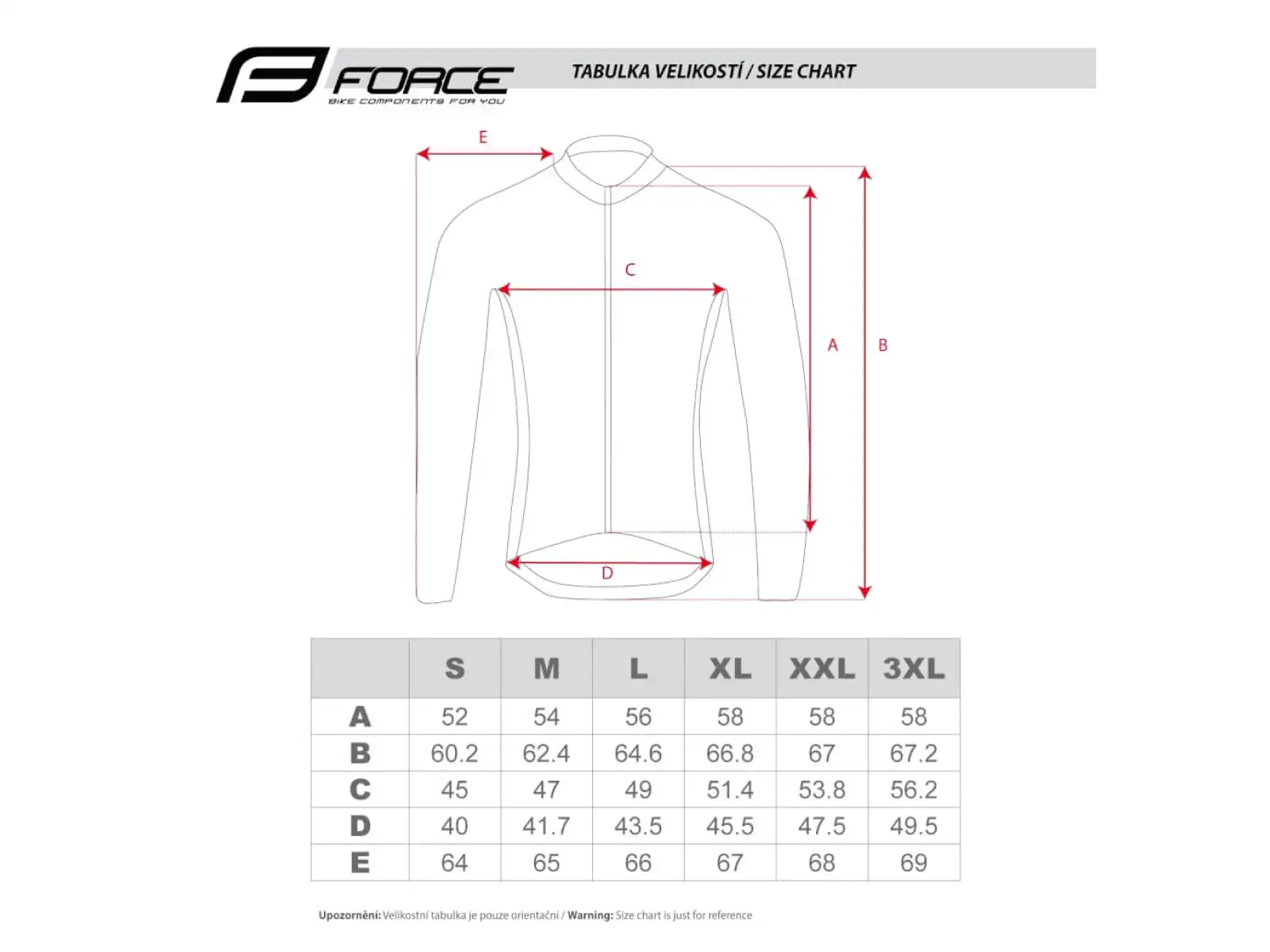 Force Pure men's jersey long sleeve black