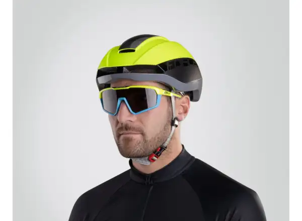 Force Orca helmet fluo matte/grey