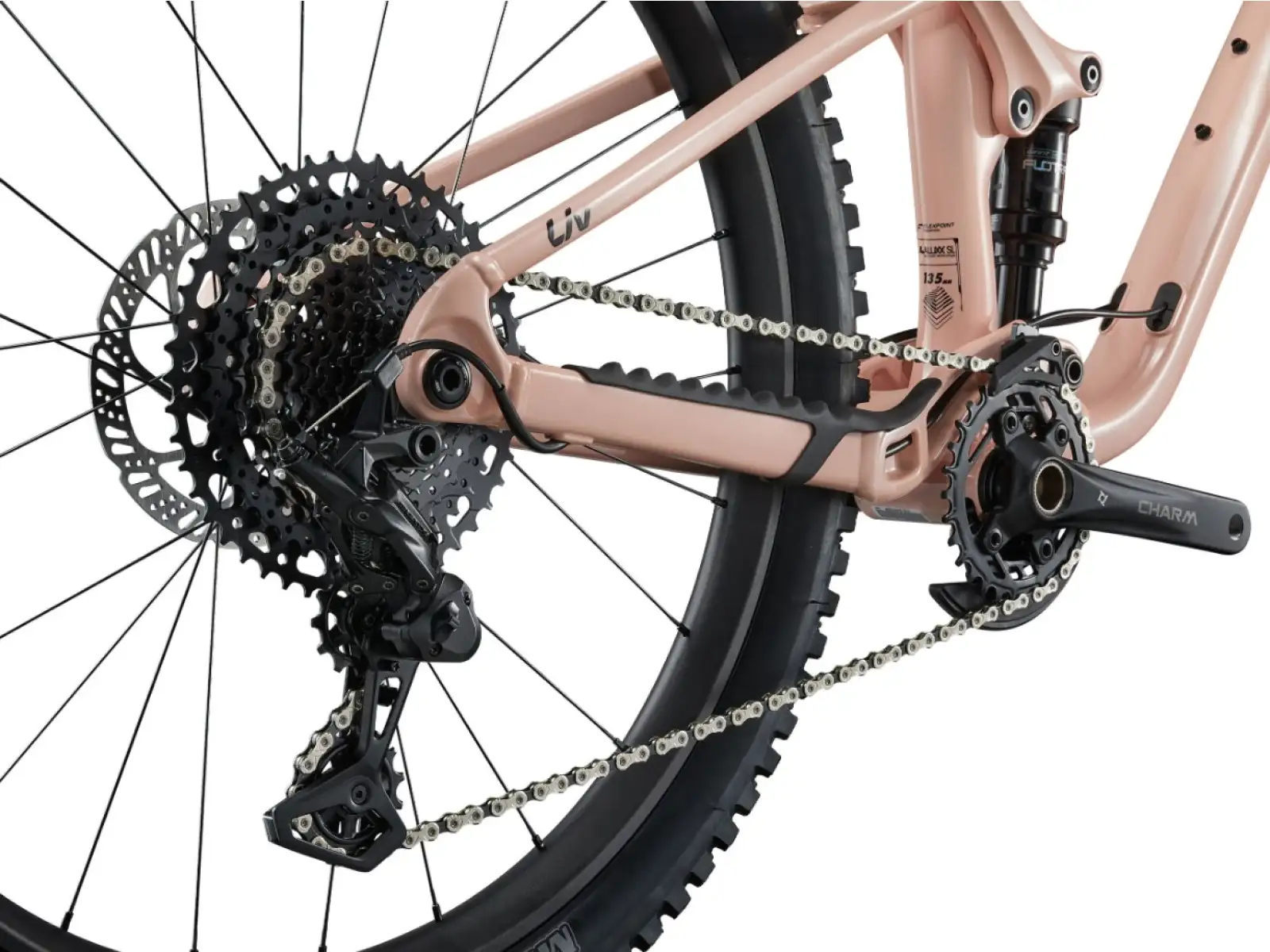 Liv Faith children's full-suspension bike 27.7"/26" Radiant Pink