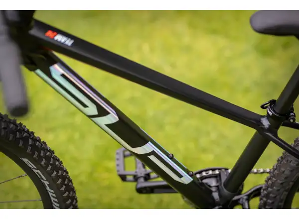Superior Team 24 children's mountain bike Matte Black/Hologram Chrome/Team Red