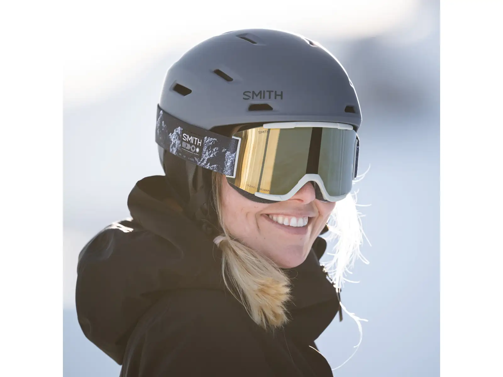 Smith Descend MIPS ski helmet Matte Slate / Black