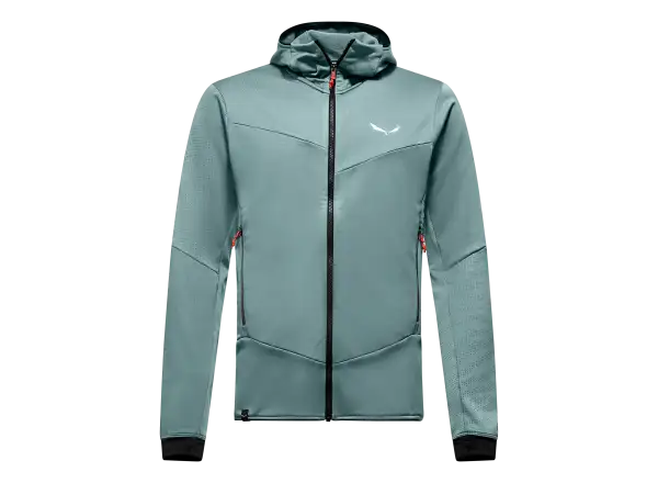 Salewa Sella Crevasse Hooded men's sweatshirt Willow