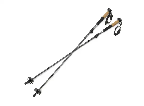 SILVA Trekking Aluminum Z-fold poles dark gray UNI
