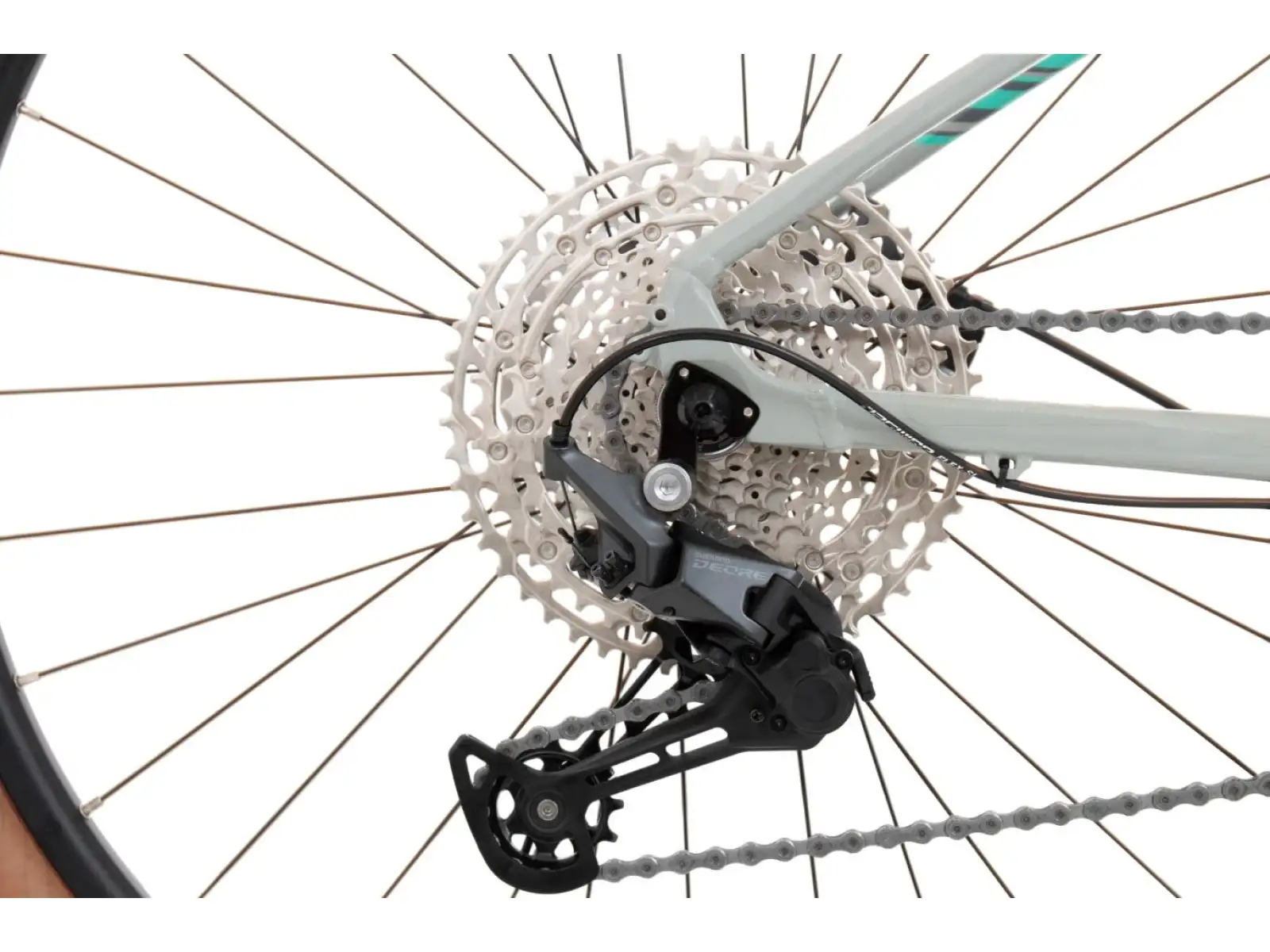 Rock Machine Catherine 60-29 gloss grey/mint green/dark grey mountain bike
