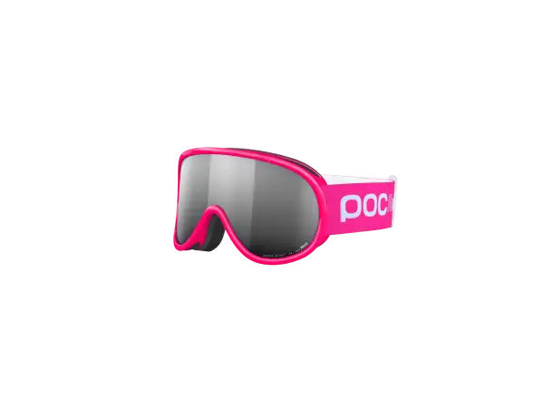 POC POCito Retina kids ski goggles Fluorescent Pink/Partly Sunny Silver