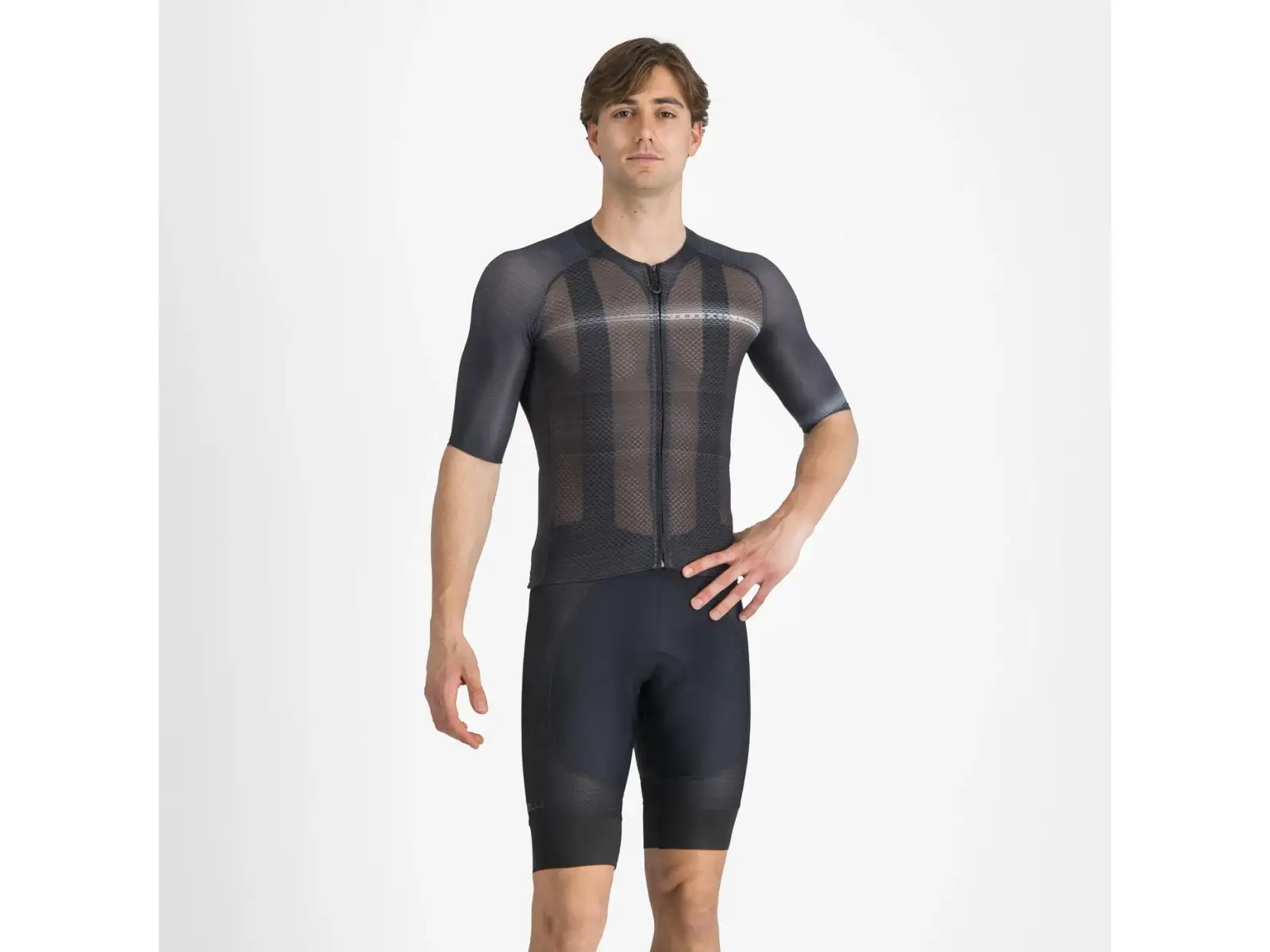 Castelli A/C men's bib shorts with padding Black