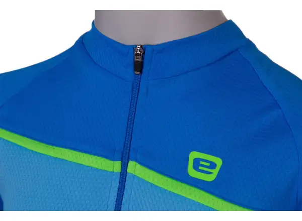 Etape Peddy kids jersey short sleeve green/blue