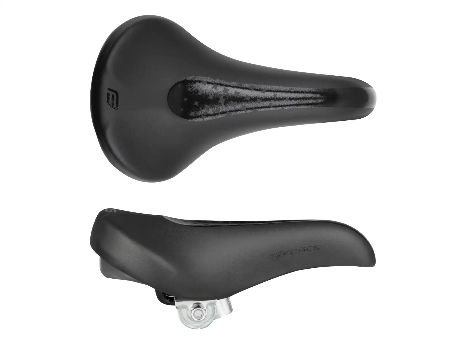 Force Junior 2 kids saddle 24" black