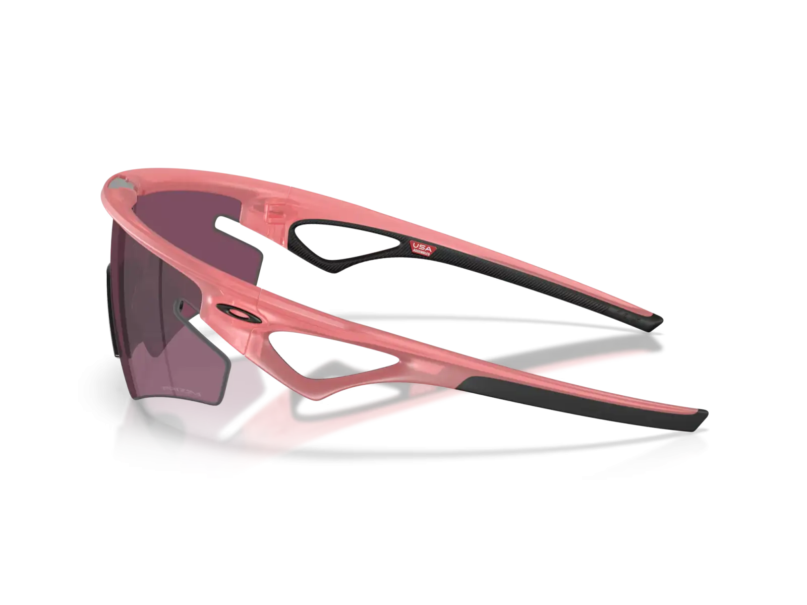 Oakley Sphaera Slash sports glasses Matte Transparent Paloma/Prizm Road Black