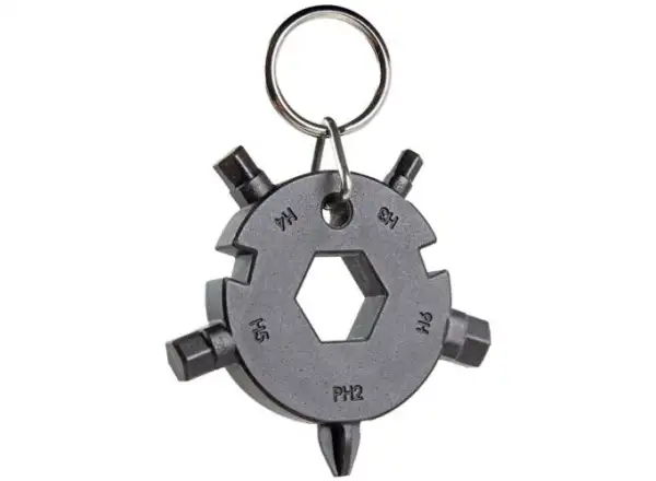Super B TB-FD08 multifunctional keychain 9-in-1