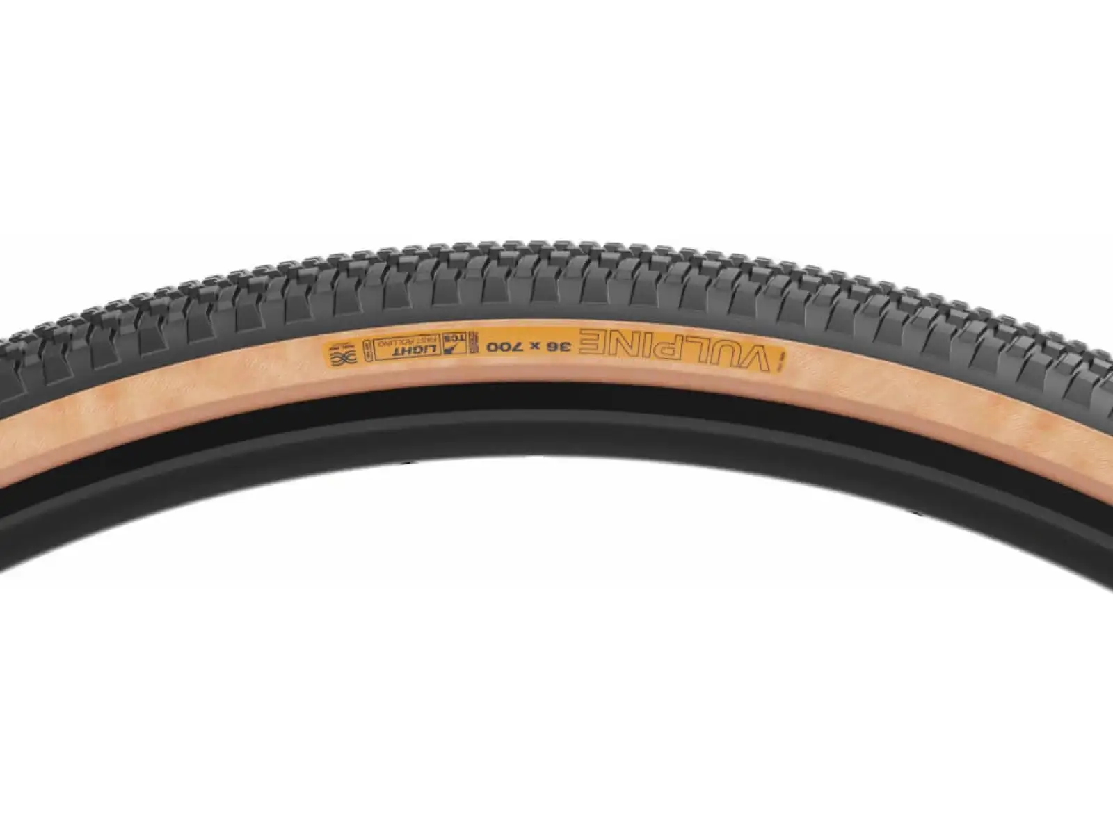WTB Vulpine Light Fast Rolling 36-622 TCS gravel tire kevlar Tan