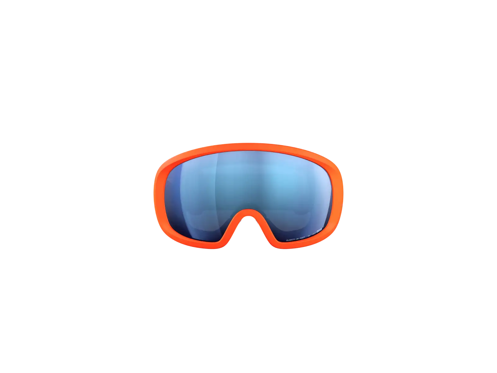 POC Fovea Mid ski goggles Zink Orange/Partly Sunny Blue
