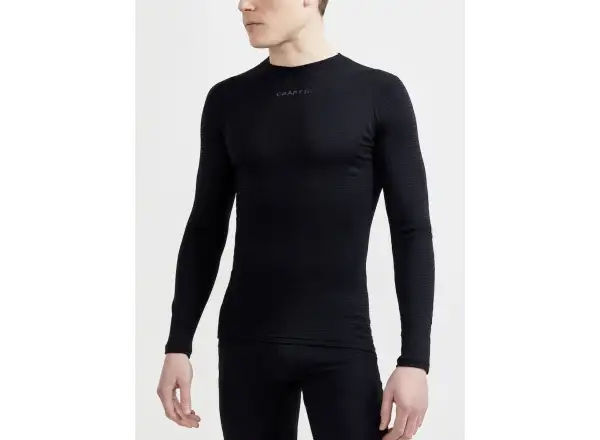 Craft Pro Wool Extreme X men's long sleeve t-shirt Black