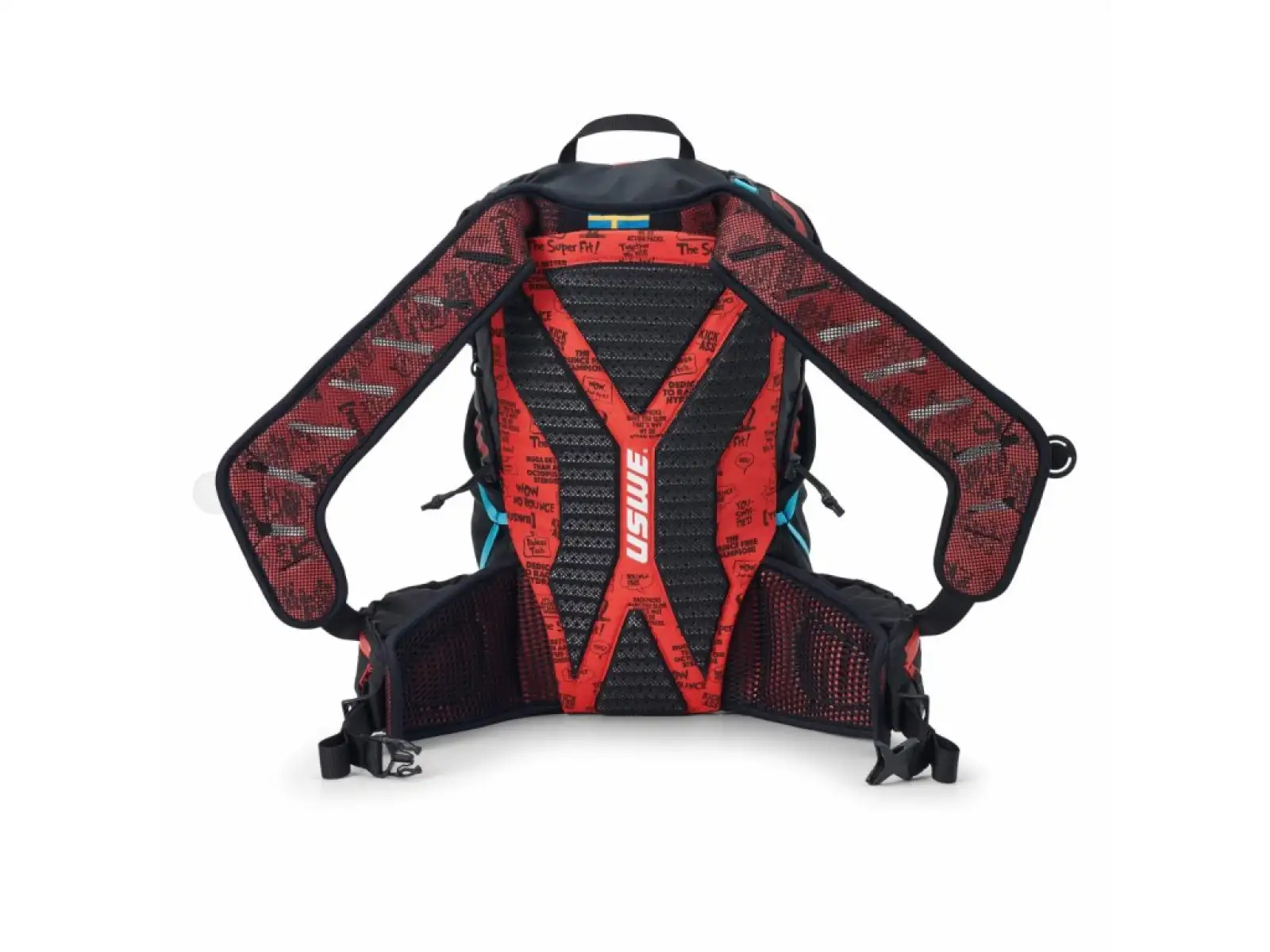 USWE Hajker 18 multisport backpack Carbon black 2x500ml size S