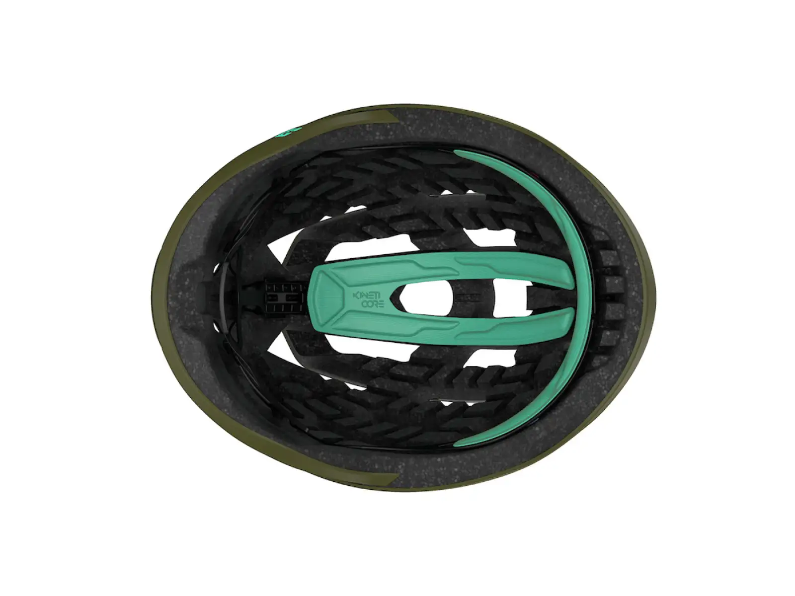 Lazer Z1 KinetiCore helmet matte forest green