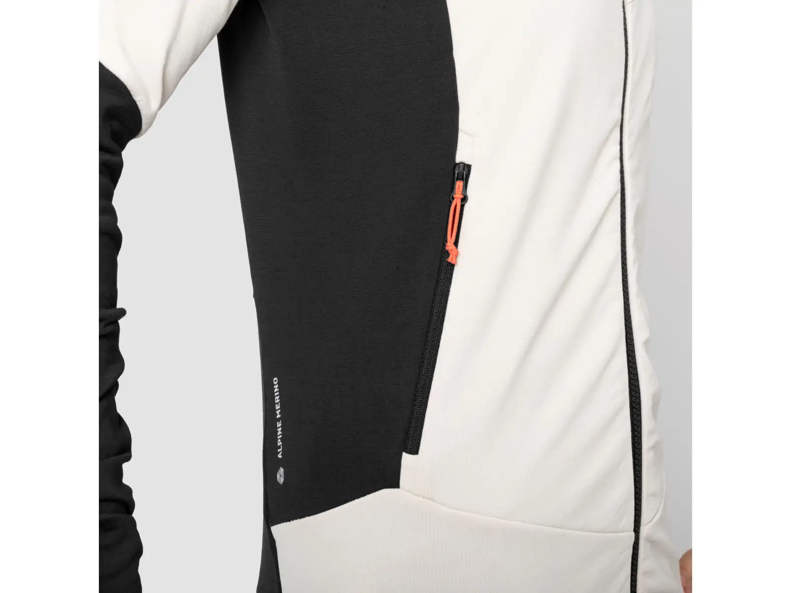 Salewa Sella Merino Hybrid Hooded Jacket Women Oatmeal