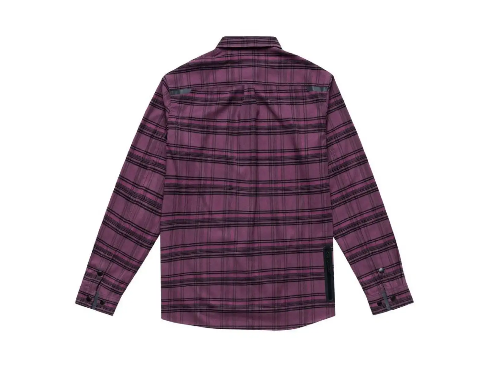 Troy Lee Designs Grind Flannel men's shirt Plaid Deep Purple