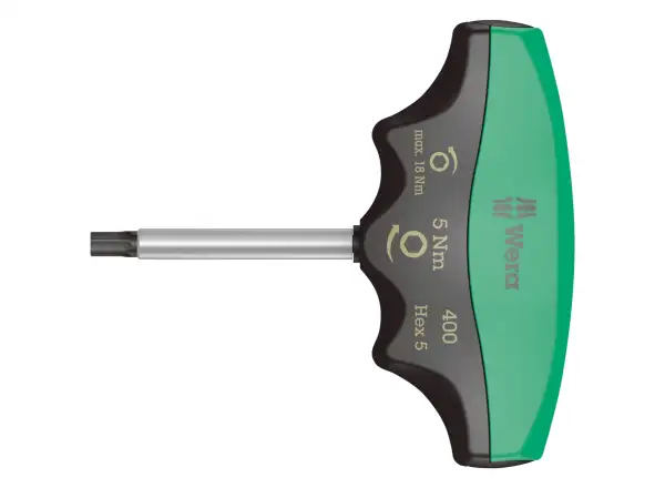 Wera 400 Hex 5,0 Nm hex torque indicator with T-handle