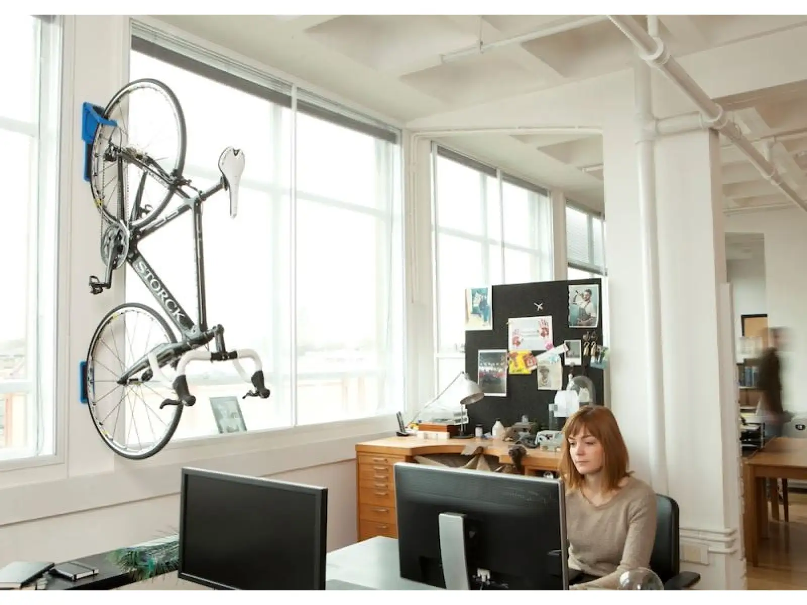 Cycloc Endo bike holder green