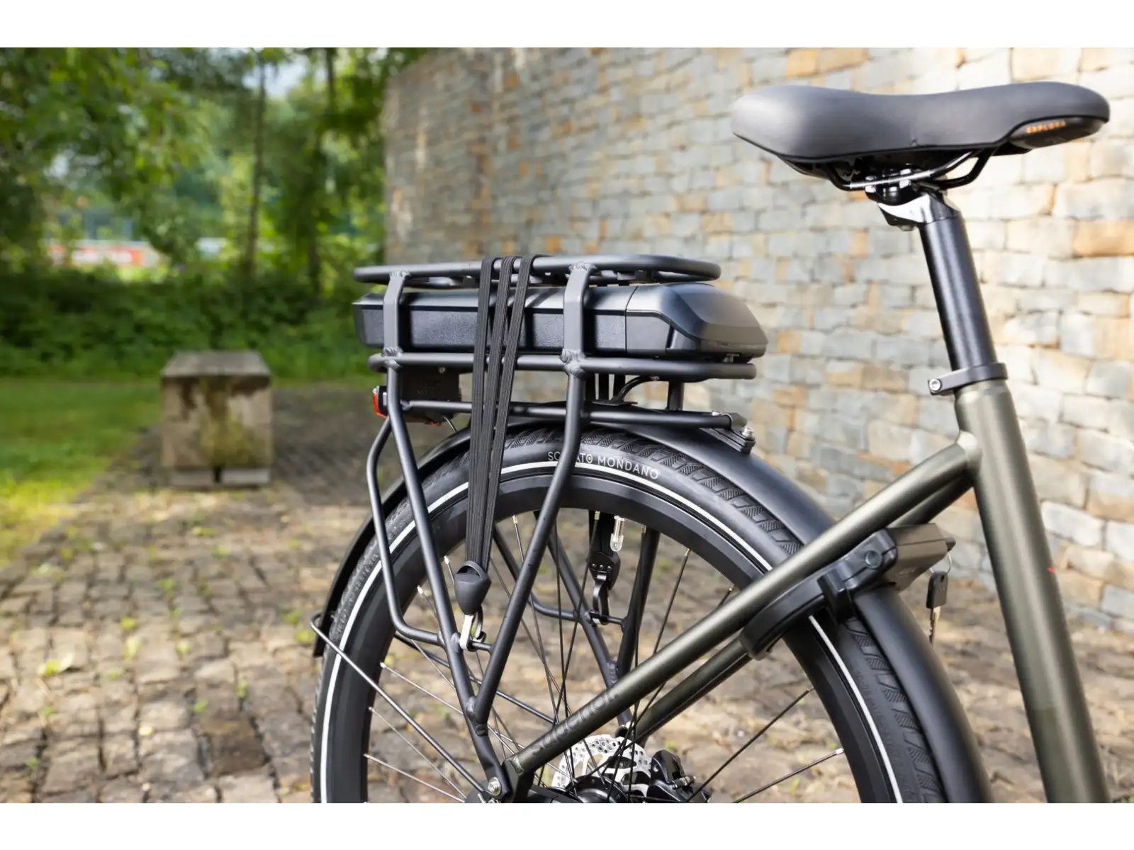 Superior eMOVE 6.3 city e-bike Matte Dark Green