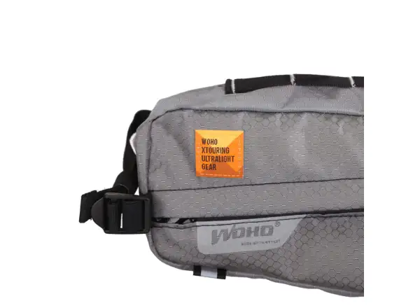 Woho X-Touring frame bag 4.7 l Honeycomb Iron grey size L
